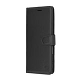 Husa pentru iPhone 17 Air, Techsuit Leather Folio, maro