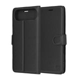 Husa pentru iPhone 17 Air, Techsuit Leather Folio, maro