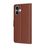 Husa pentru iPhone 17, Techsuit Leather Folio, maro