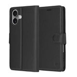 Husa pentru iPhone 17, Techsuit Leather Folio, maro