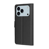 Husa pentru iPhone 17 Pro, Techsuit Leather Folio, maro