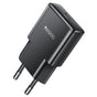 Incarcator retea Yesido Incarcator retea (YC74), GaN, Incarcare rapida, Ultra-Slim, Smart Chip, Type-C, PD30W, 5V/3A, negru