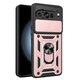 Husa pentru Google Pixel 9 Pro XL, Techsuit CamShield Series, roz