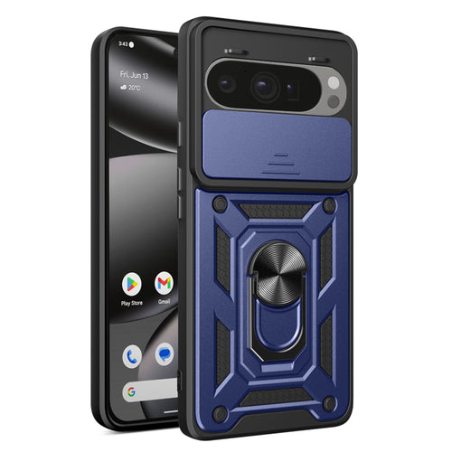 Husa pentru Google Pixel 10 Pro XL, Techsuit CamShield Series, albastru