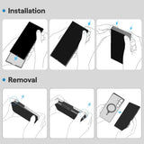 Husa pentru Samsung Galaxy S25, Techsuit Aramid Fiber MagSafe, negru