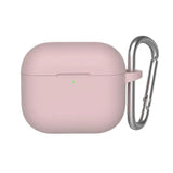 Husa casti pentru AirPods 4, Blueo Liquid Silicone Protect Case Sand