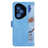 Husa pentru Honor 400 Pro, Techsuit FlipCraft, bleu