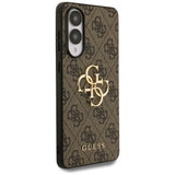 Husa pentru Samsung Galaxy S25 Edge, Guess Hardcase Big 4G Logo Classic Logo (GUHCS25E4GMGBR), maro