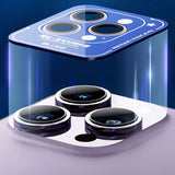 Folie de protectie pentru iPhone 16 Pro, Blueo Sapphire Crystal Original Lens Glass