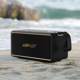 Boxa portabila Acefast Max (K3), BT 5.4, TF, AUX, Lumini RGB, DSP Processor, 360° Sound, IPX6, 80W, 5000mAh, negru
