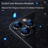 Folie de protectie pentru iPhone 15 Pro, Blueo 99 Anti-Reflective Lens Glass