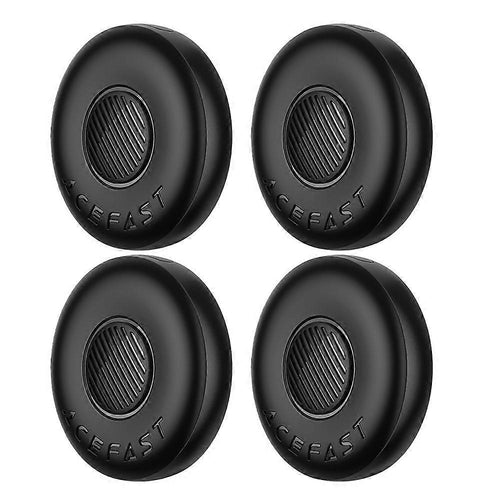 Dispozitiv anti-pierdere Acefast (4pack) Smart Tracker (S1), Compatible cu Apple Find My (iOS Only), Bluetooth, 230mAh, negru