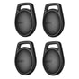 Dispozitiv anti-pierdere Acefast (4pack) Smart Tracker (S2), Compatible Apple Find My (iOS Only), cu Lanyard, Bluetooth, 230mAh, negru