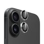Folie de protectie pentru iPhone 16, Blueo Original Metal Frame Lens Protector