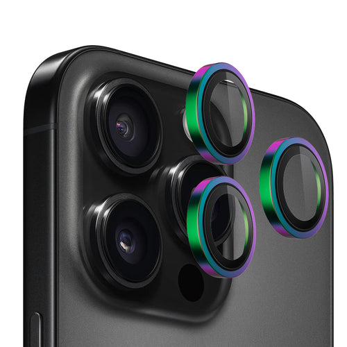 Folie de protectie pentru iPhone 14 Pro, Blueo Original Metal Frame Lens Protector