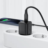 Incarcator retea Acefast (A117), GaN Technology, PD20W, Mini Design, Single USB-C Output, negru