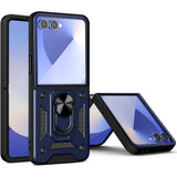Husa pentru Samsung Galaxy Z Flip7, Techsuit CamShield Series, albastru