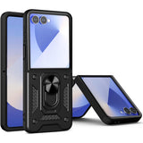 Husa pentru Samsung Galaxy Z Flip7, Techsuit CamShield Series, albastru