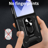 Husa pentru Samsung Galaxy Z Flip7, Techsuit CamShield Series, albastru