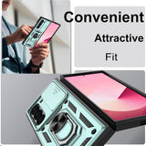 Husa pentru Samsung Galaxy Z Fold7, Techsuit CamShield Series, albastru