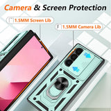 Husa pentru Samsung Galaxy Z Fold7, Techsuit CamShield Series, albastru