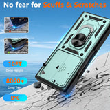 Husa pentru Samsung Galaxy Z Fold7, Techsuit CamShield Series, albastru