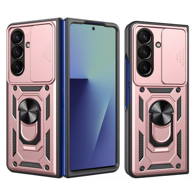 Husa pentru Samsung Galaxy Z Fold7, Techsuit CamShield Series, roz
