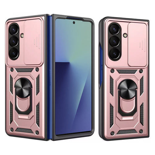 Husa pentru Samsung Galaxy Z Fold7, Techsuit CamShield Series, roz