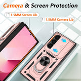 Husa pentru Samsung Galaxy Z Fold7, Techsuit CamShield Series, roz