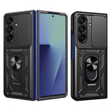 Husa pentru Samsung Galaxy Z Fold7, Techsuit CamShield Series, albastru