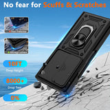 Husa pentru Samsung Galaxy Z Fold7, Techsuit CamShield Series, albastru