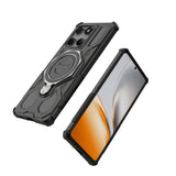 Husa pentru Motorola Edge 60 Fusion, Techsuit Carbon Shield PRO, negru