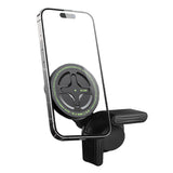 Suport auto Blueo cu Incarcare Wireless Ape Legend, pentru EV Auto, Type-C, 15W, Rotatie 360°, negru