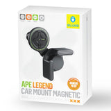 Suport auto Blueo cu Incarcare Wireless Ape Legend, pentru EV Auto, Type-C, 15W, Rotatie 360°, negru