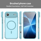 Husa pentru iPhone 17 Air, Techsuit HaloFrost II MagSafe, verde menta