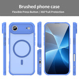 Husa pentru iPhone 17 Air, Techsuit HaloFrost II MagSafe, albastru