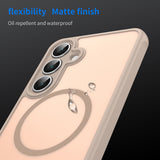 Husa pentru Samsung Galaxy S25 FE, Techsuit HaloFrost II MagSafe, auriu