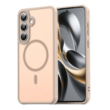 Husa pentru Samsung Galaxy S24, Techsuit HaloFrost II MagSafe, auriu