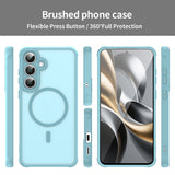 Husa pentru Samsung Galaxy A17 5G, Techsuit HaloFrost II MagSafe, verde menta