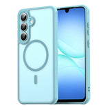 Husa pentru Samsung Galaxy A17 5G, Techsuit HaloFrost II MagSafe, verde menta