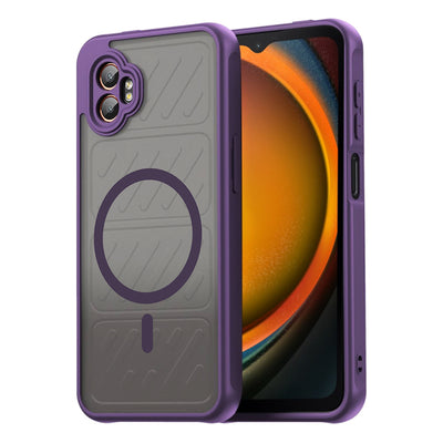 Husa pentru Samsung Galaxy Xcover7 Pro, Techsuit HaloFrost II MagSafe, mov