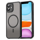Husa pentru iPhone 11, Techsuit HaloFrost II MagSafe, mov
