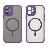 Husa pentru iPhone 11, Techsuit HaloFrost II MagSafe, mov