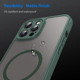 Husa pentru iPhone 11 Pro Max, Techsuit HaloFrost II MagSafe, mov