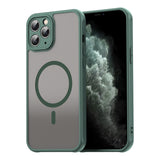 Husa pentru iPhone 11 Pro Max, Techsuit HaloFrost II MagSafe, mov