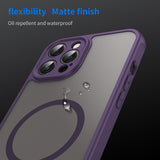 Husa pentru iPhone 11 Pro, Techsuit HaloFrost II MagSafe, mov