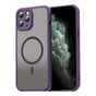 Husa pentru iPhone 11 Pro, Techsuit HaloFrost II MagSafe, mov