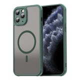 Husa pentru iPhone 11 Pro, Techsuit HaloFrost II MagSafe, mov