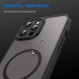 Husa pentru iPhone 11 Pro, Techsuit HaloFrost II MagSafe, mov