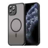 Husa pentru iPhone 11 Pro, Techsuit HaloFrost II MagSafe, mov